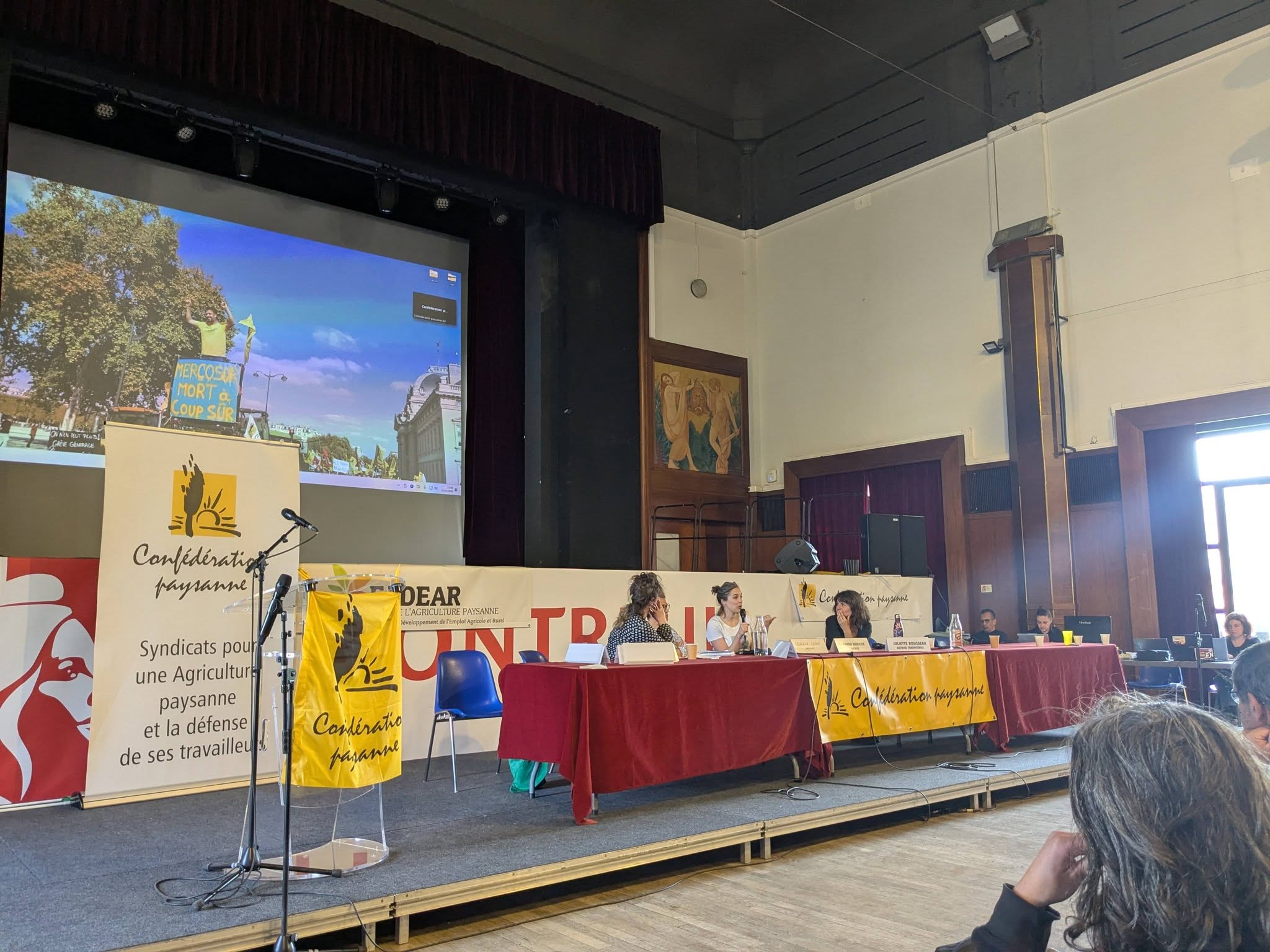Assemblée générale de la confédération paysanne nationale